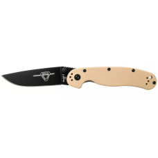 Нож Ontario Knife RAT II D2 BB Desert Tan