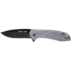 Нож Real Avid RAV-2 Black Oxide Aluminum Gray