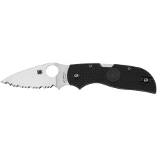Ніж Spyderco Chaparral CTS XHP FRN Serrated Gray