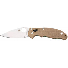 Нож Spyderco Manix 2 CPM Cru-Wear Micarta Brown