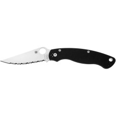 Нож Spyderco Military 2 Serrated Black