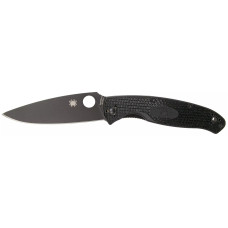 Нож Spyderco Resilience Black Blade
