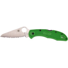 Нож Spyderco Salt 2 LC200N green серрейтор