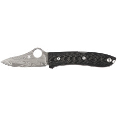 Нож Spyderco SpyOpera Carbon Fiber Damasteel Thor
