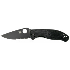 Нож Spyderco Tenacious Black Blade Lightweight