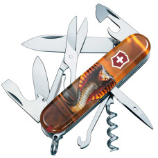 Нож Victorinox Swiss Army Climber Zodiac Пламенная кобра