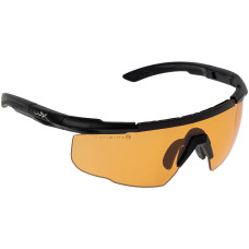 Очки баллистические Wiley X Saber Advanced. 2 линзы (Grey/Rust) оправа Black
