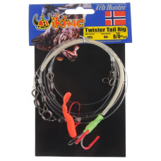 Оснастка морская Prohunter Twister Tail Rig 170cm 105lbs 8/0+3/0 Hooks
