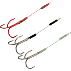 Оснастка Savage Gear Carbon49 Stinger #6 6.5cm 13kg (3 шт/уп.)