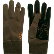 Рукавички Blaser Active Outfits Power Touch Темно коричневий