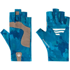 Перчатки Favorite Solar Fishing Gloves 5 Cut ц:blue