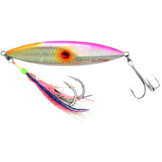 Пилкер Prohunter Lento Metal Jig 600g #09 Silver Red/Glow Zebra