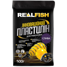 Пластилин Real Fish Слива 500g
