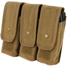 Подсумок Condor Triple AR/AK Mag Coyote
