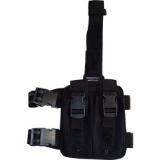 Подсумок Defcon 5 DOUBLE LEG MAGAZINE POUCH. Black