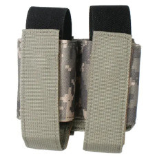 Подсумок Leapers UTG MOLLE 40 мм двойной. Army Digital
