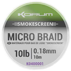 Поводковый материал Korum Smokescreen Micro Braid 10Lb