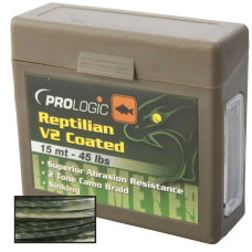Повідковий матеріал Prologic Reptilian V2 15m 35lb Coated Camo Sinking