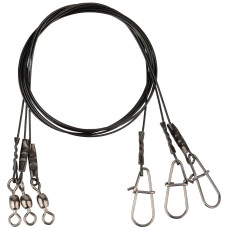 Поводок Savage Gear Black7 Trace 40cm 0.60mm 25kg (3 шт/уп.)