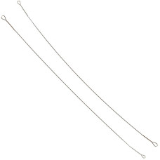Поводок Select струна №2 12cm 10kg/0.3mm скрутки не запаяны (2шт/уп)