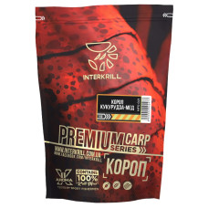 Прикормка INTERKRILL PREMIUM SERIES Короп-Кукурудза-Мед 1kg