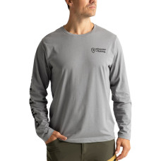 Реглан Adventer & fishing Long Sleeve T-Shirt Titanium