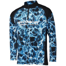 Реглан Savage Gear Marine UV Long Sleeve Tee Sea Blue