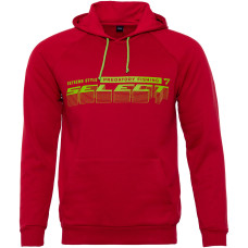 Реглан Select Hoodie Graded Logo Red Global Red