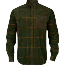Сорочка Harkila Kaldfjord corduroy check shirt XXL Willow green