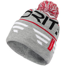 Шапка Favorite Pompon Hat Gray Black Logo
