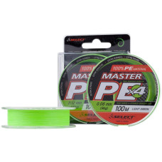 Шнур Select Master PE 100m (салат.) 0.18mm 21kg