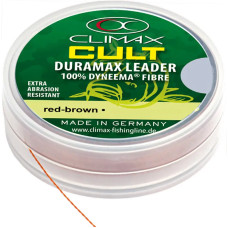 Шоклидер Climax Cult Duramax Leader 20m (red brown) 0.24mm