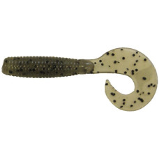 Силікон Big Bite Baits Finesse Grub 3' Smoke Salt Pepper