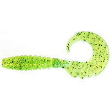 Силікон FishUP Fancy Grub 1' #026 - Flo Chartreuse/Green (12шт/уп)