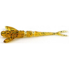 Силікон FishUP Flit 1.5' (10шт) #036 - Caramel/Green & Black