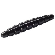 Силікон FishUP Morio 1.2' (12шт) #101 - Black, cheese taste