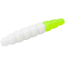 Силікон FishUP Morio 1.2' Cheese Taste #131 White/Hot Chartreuse (12шт/уп)