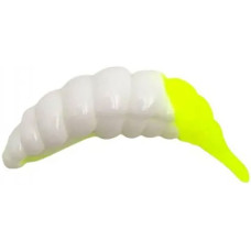 Силікон FishUP Ozi 1.2' cheese taste #131 - White/Hot Chartreuse (10шт/уп)