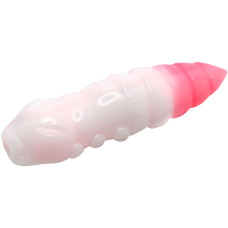 Силікон FishUP Pupa 1.2' Cheese Taste #132 White/Bubble Gum (10шт/уп)