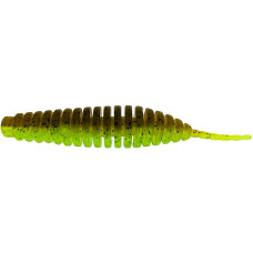 Силикон FishUP Tanta 3' #204 Green Pumpkin/Chartreuse (6шт/уп)