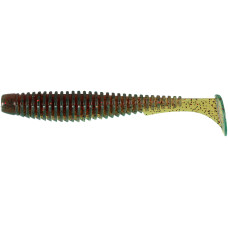 Силикон FishUP U-Shad 2.5' #019 - Motor Oil/Red (9шт/уп)