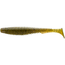 Силикон FishUP U-Shad 2.5' #074 - Green Pumpkin Seed (9шт/уп)