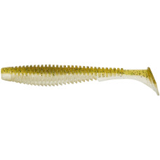Силикон FishUP U-Shad 4' #202 - Green Pumpkin/Pearl (8шт/уп)