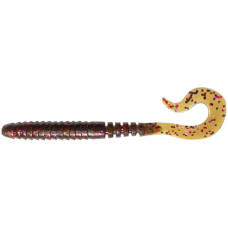 Силікон FishUP Vipo 3.6' #050 - Green Pumpkin Brown/Red & Purple (8шт/уп)