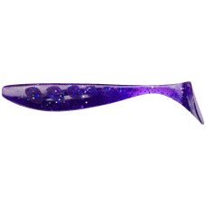 Силикон FishUP Wizzle Shad 3' #060 - Dark Violet/Peacock & Silver (8шт/уп)