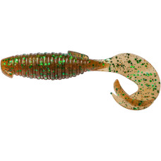 Силікон Keitech Flapper Grub 4' (7 шт/уп) к:ea#02 peach green flk.