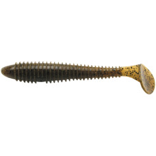 Силикон Keitech Swing Impact FAT 4.3' (6 шт/уп) ц:101 green pumpkin pp.