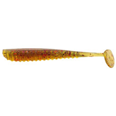 Силикон Reins Aji Ringer Shad 1.5' 566 Motor Oil Red Flake (15шт/уп)