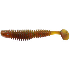 Силикон Reins Bubbling Shad 3' 565 Motor Oil Green Flake (8 шт/уп.)