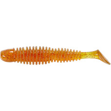 Силикон Reins Bubbling Shad 3' 566 Motor Oil Red Flake (8 шт/уп.)